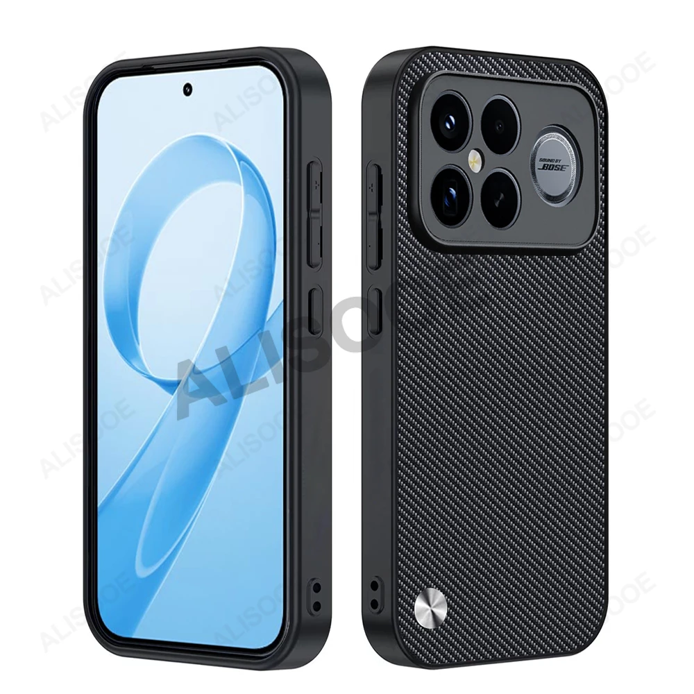 Für POCO F9 Ultra POCO F8 F9 Pro F7 F6 F5 F4 GT Hülle Abdeckung Modische Fasertextur PU-Leder Kunststoff Schutz Capa Funda – Detail 8