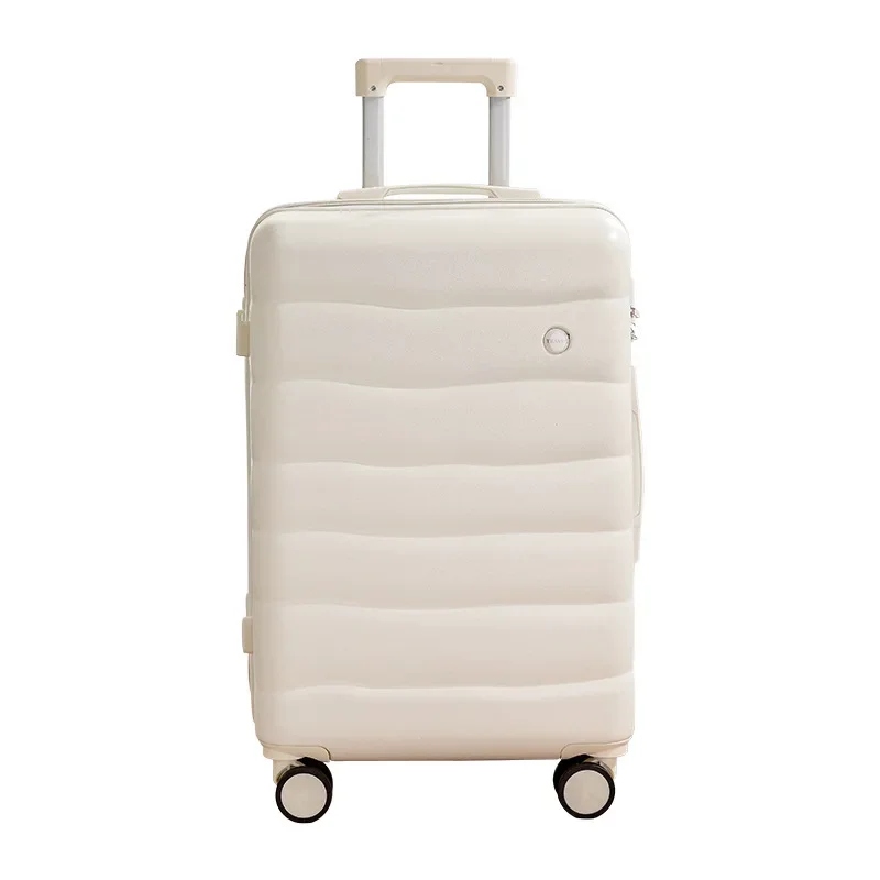 New Candy Color Suitcase Multifunctional Trolley Box 24-inch Small Fresh Travel Suitcase Ladies Light Luggage Universal Wheel