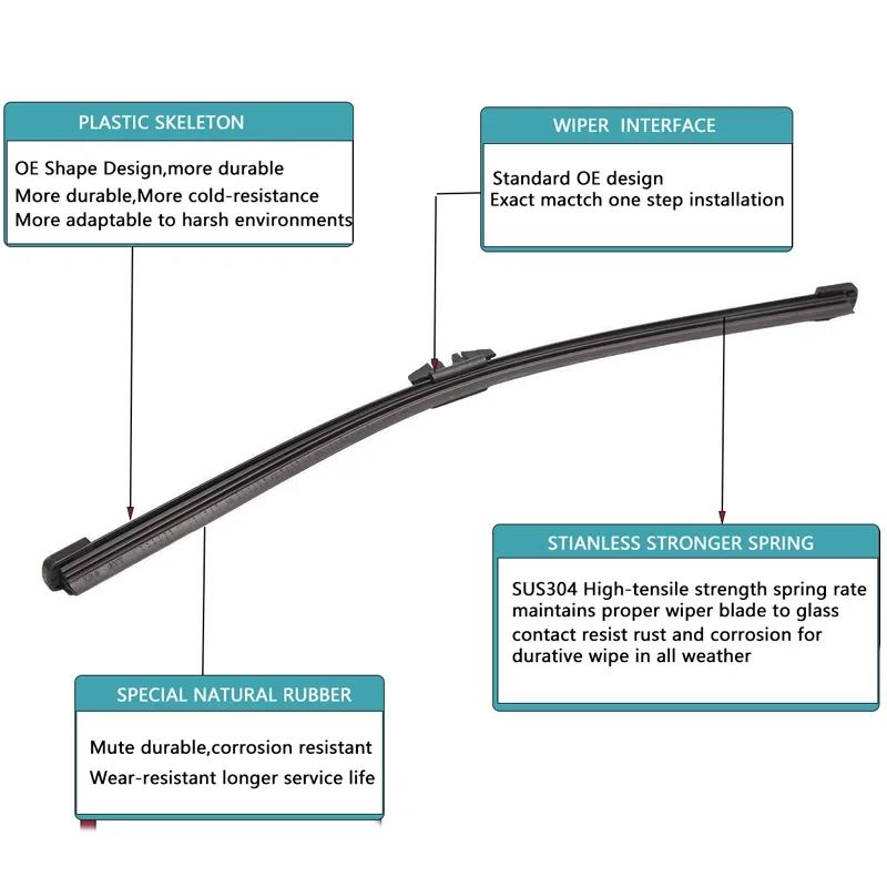 Rear Wiper Arm & Blade 31349857 Fits For Volvo XC60 2018-2022 32274892 32229641