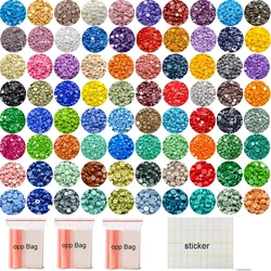 Diamond Drawing Tool DMC36 Color 60 Color Diamond Cube Round Diamond Bag Acrylic Diamond Bag Small Bag Set