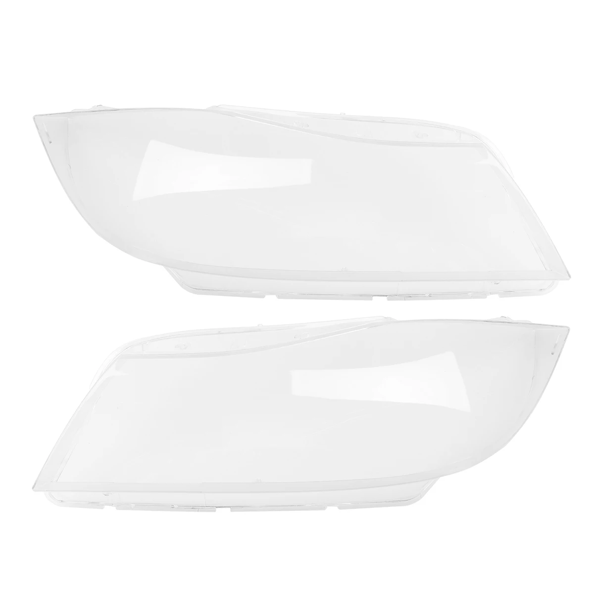 A Pair Car Front Headlight Headlamp Lens Cover For BMW 3 E90 E91 2005-2012 Only For Xenon Headlights 4769886123 Lampshade Shell