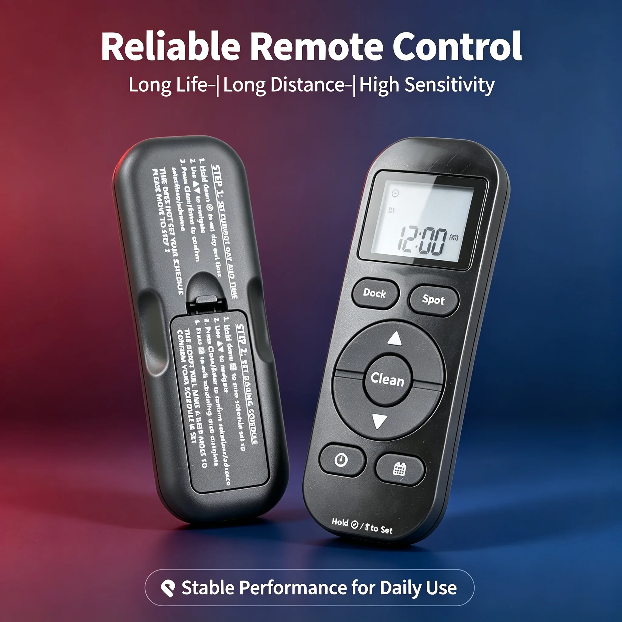 Remote Control For ION Shark RV700 RV700N RV720 RV720N RV725N Robot Vacuum Cleaner