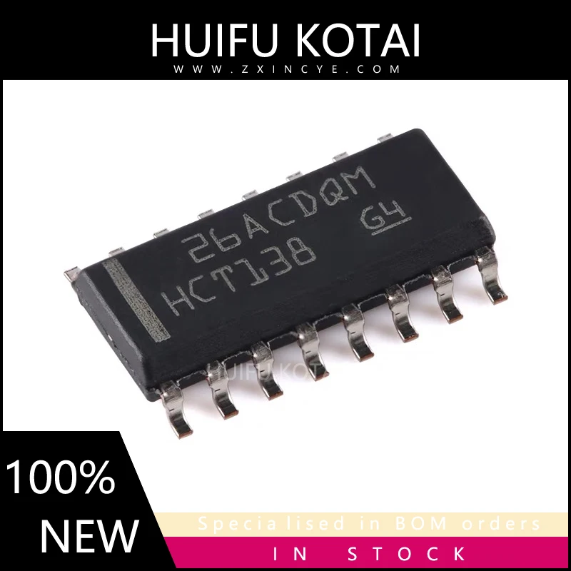 10pcs/lot SN74HCT138DR HCT138  SOIC-16 New Spot Inventory