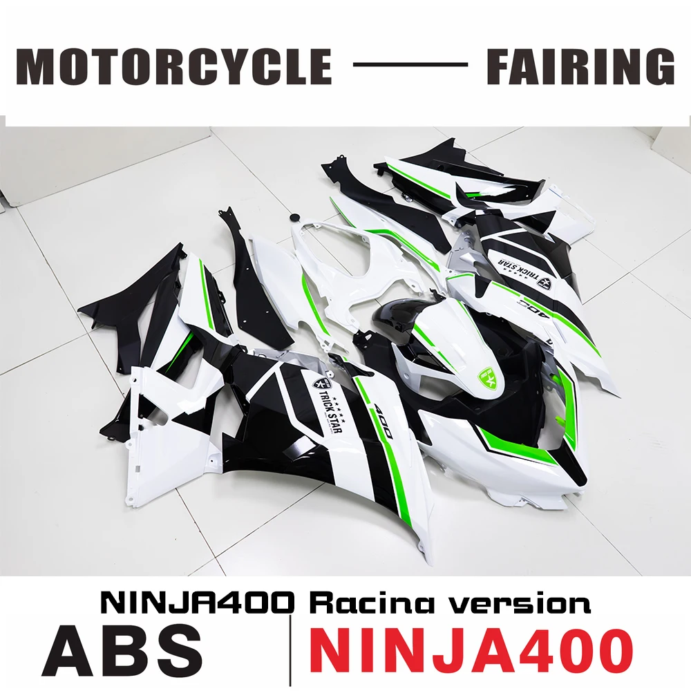 

For Kawasaki Ninja400 2018 2019 2020 2021 Racing Version Closed Headlight Turn Signal Motorcycle Fairing Shell High Quality