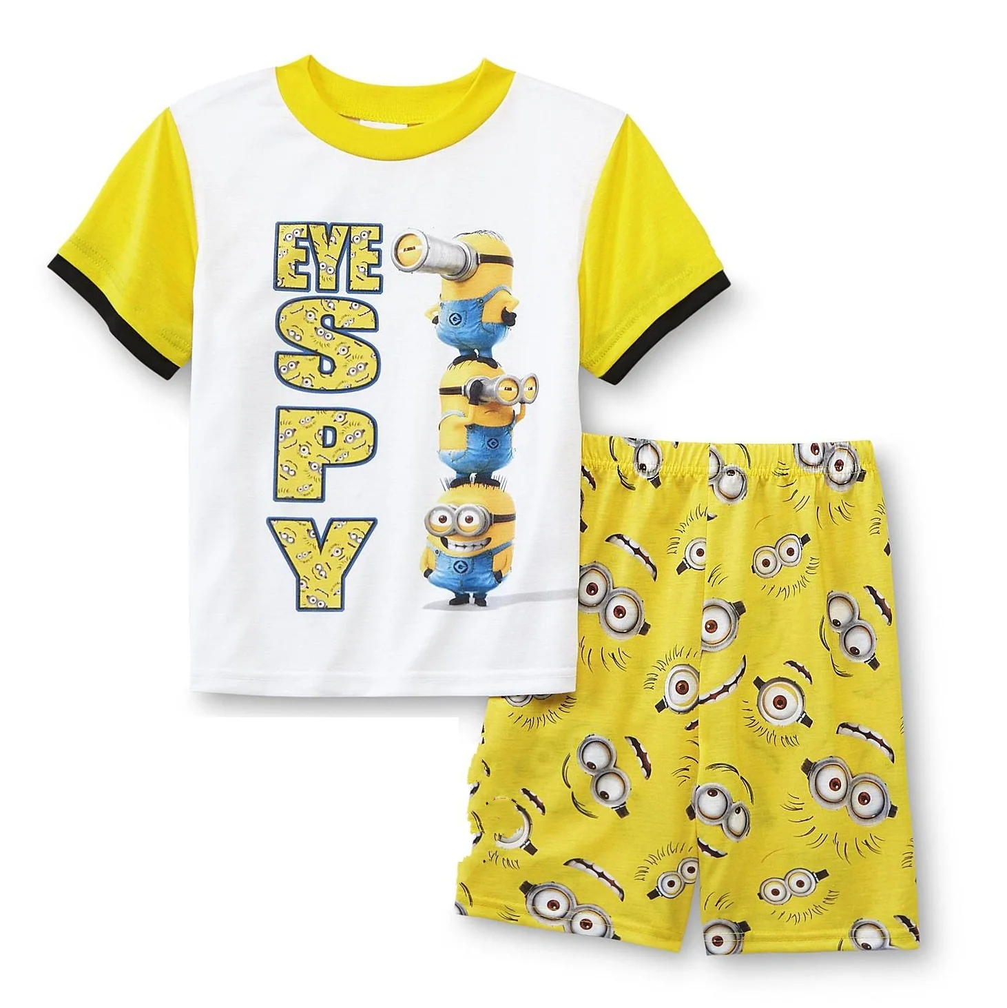 Children's Pajamas Set Long-sleeved Trousers New Children's Home Wear Suit Boys and Girls Sleepwear