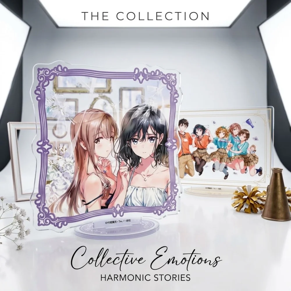 Anime Masamune-kun's Revenge School Festival 15cm Acrylic Stand Figure Group Desk Decor Group Kawaii Room Ornament Keychain