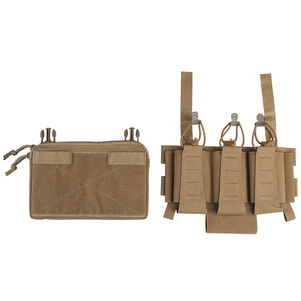OPHIDIANTAC Elastic 5.56mm triple function pack Double detachable carry tourniquet vest accessory pack bracket panel MOLLE hunt image 3