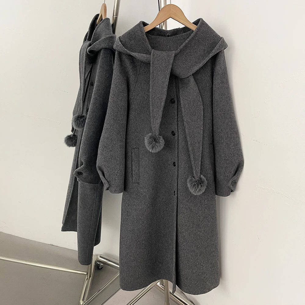 Woolen Coat Fur Coat Woman Women's Clothing High Quality Coat for Woman Women's Warm Korean Popular Women's Clothes Winter 2026
