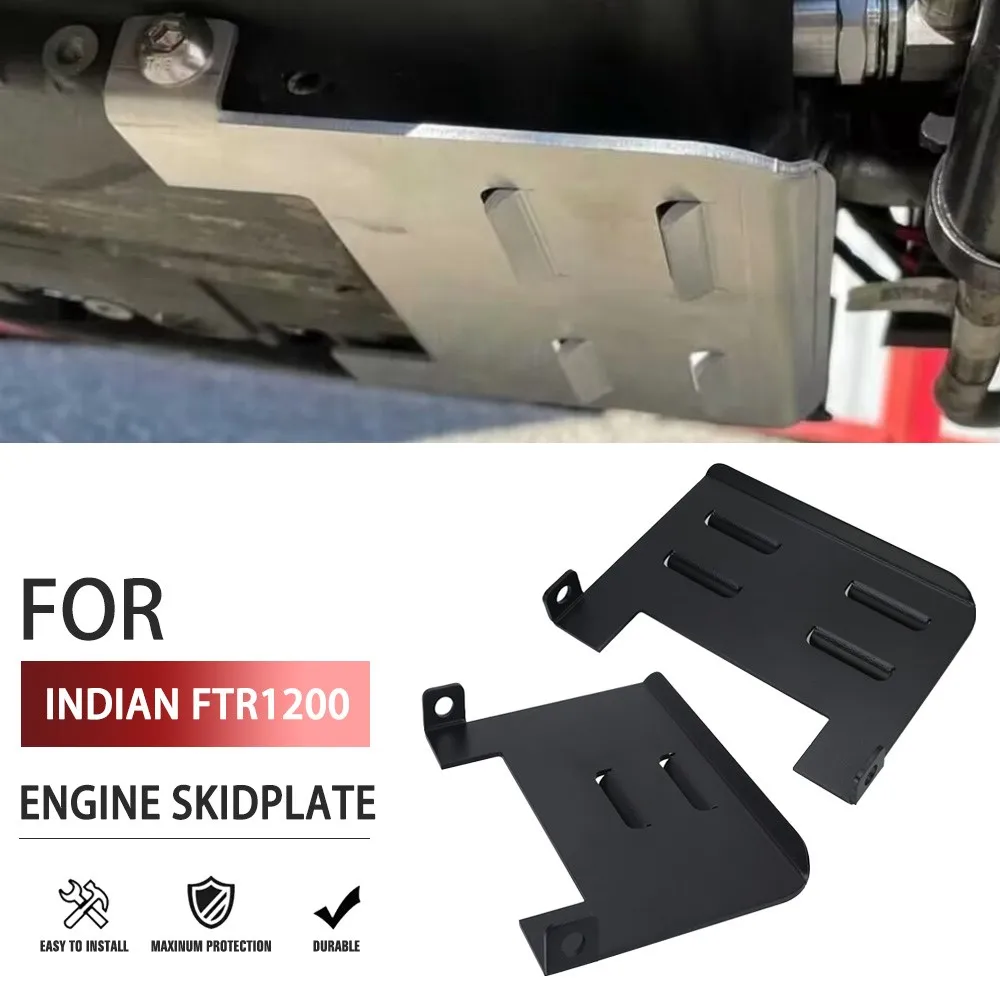 For Indian Scout 2015-2024 FTR1200 2019-2024 Victory Octane 2017-2023 2024 Motorcycle Accessories Engine Skid Plate Cover Guard