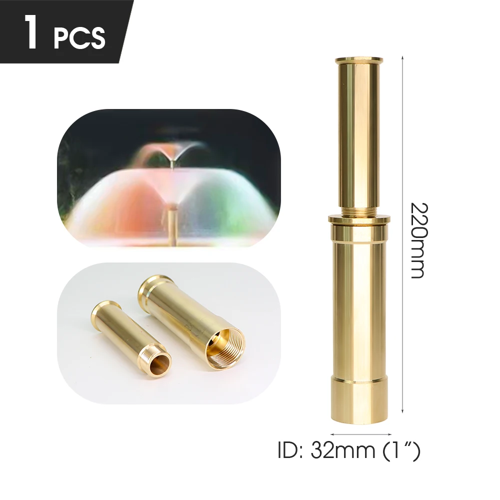 Muciakie 15 Soorten Fonteinsproeiers Messing Sprinklers Tuin Vijver Draaiende Koperen Nozzles Hoofd Voor Outdoor Park Water Ornamenten