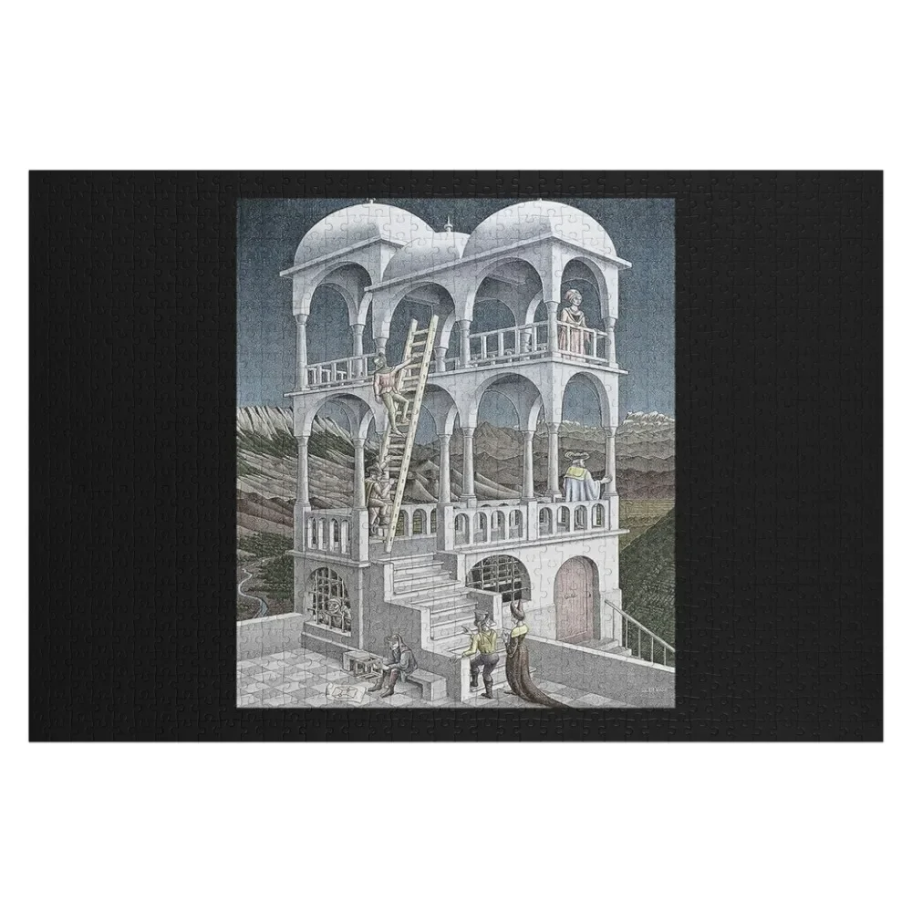 

M. C. Escher - dessins Jigsaw Puzzle Personalized Gift Married Custom Customizable Child Gift Puzzle
