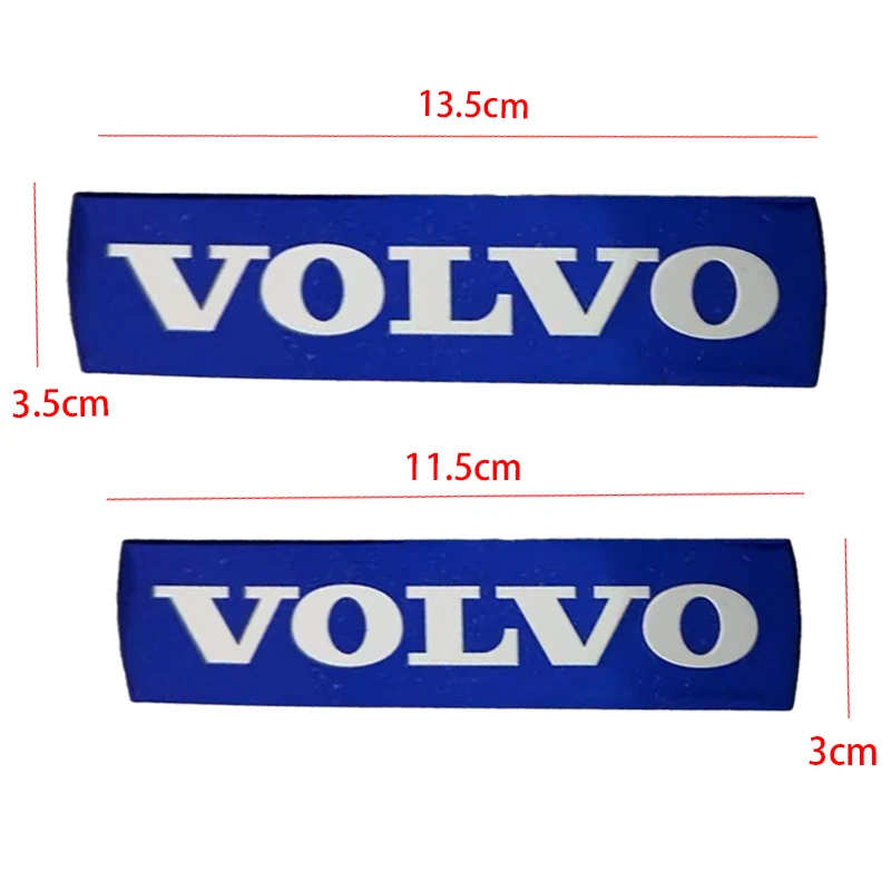 سيارة الجبهة مصبغة الجذع لاصق الشعار اكسسوارات الديكور لفولفو Rdesign Polestar AWD V50 S60 XC60 S40 XC40 XC90 V60 S80 S90 #2