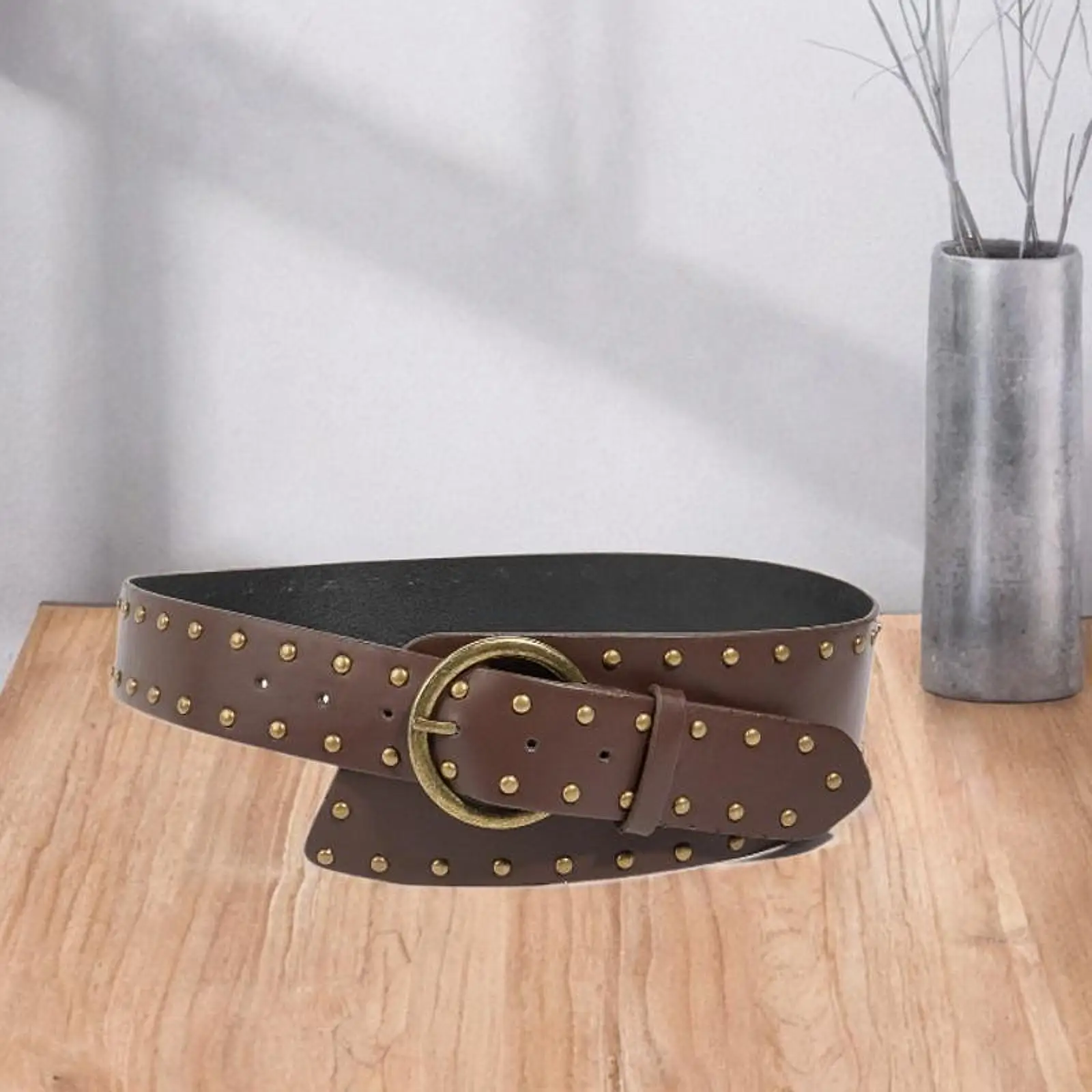 برشام الزخرفية بو الجلود حزام الصخور حزام الخصر حزام 41.34 بوصة