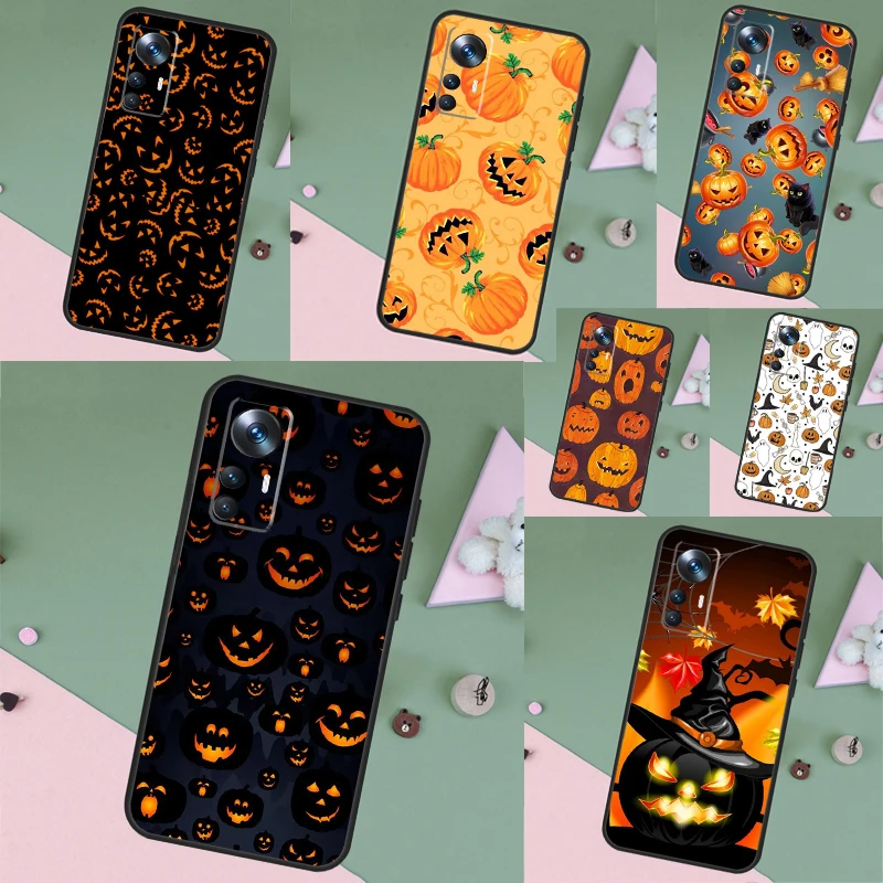 HALLOWEEN TRICK TREAT PUMPKIN Case For POCO F3 F4 X4 GT M5s M6 X3 X5 F5 Pro Cover For Xiaomi 11T 12T 13 Pro 12 Lite 12X