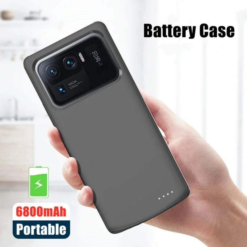 Battery Charger Cases for Xiaomi Mi 9 SE 9T 10S 10T 10 11 Pro Lite Ultra Mix3 CC9 Power Bank Battery Charging Cover Power Case