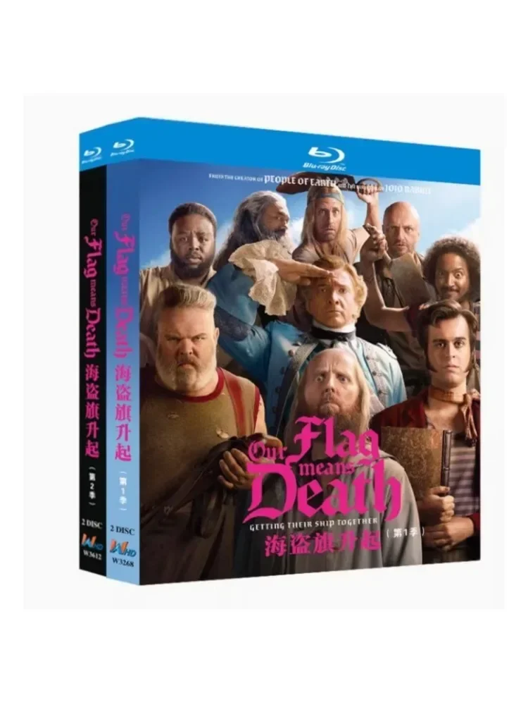 Our Flag Means Death Staffel 1-2 BD Film TV-Serie 4-Disc All Region Neu Box-Set Blu-ray Disc – Detail 1