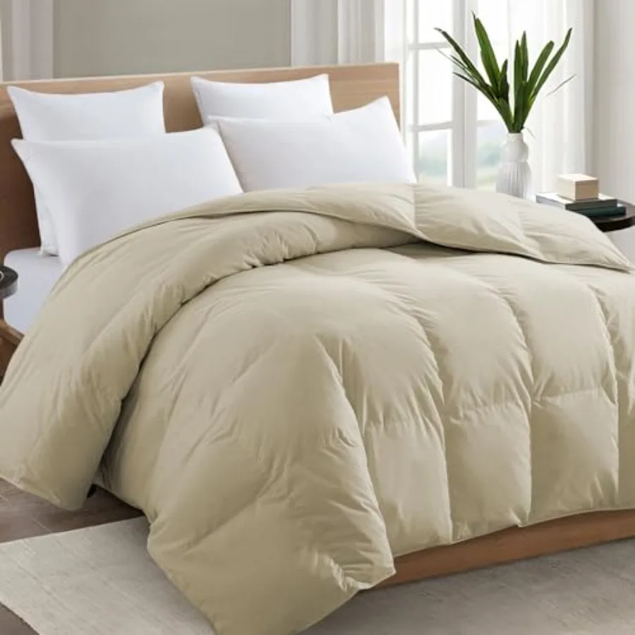 Premium 2100 Series All Season Breathable Soft 4D Spiral Fiber Quilted Down Alternative Duvet Insert with Corner Tabs Luxury Ho