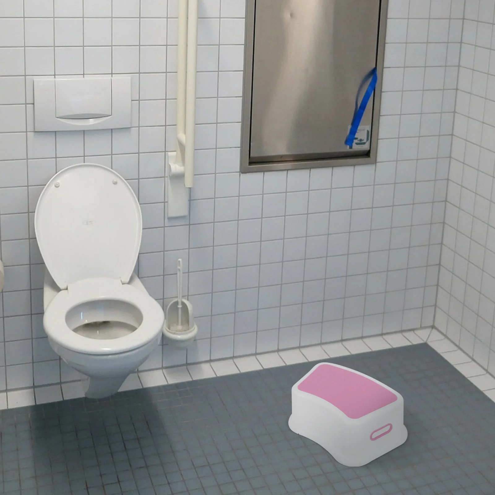 ポータブルプラスチック製トイレスツール、子供用トイレチェア、子供用フットスツール、バスルーム、家庭用