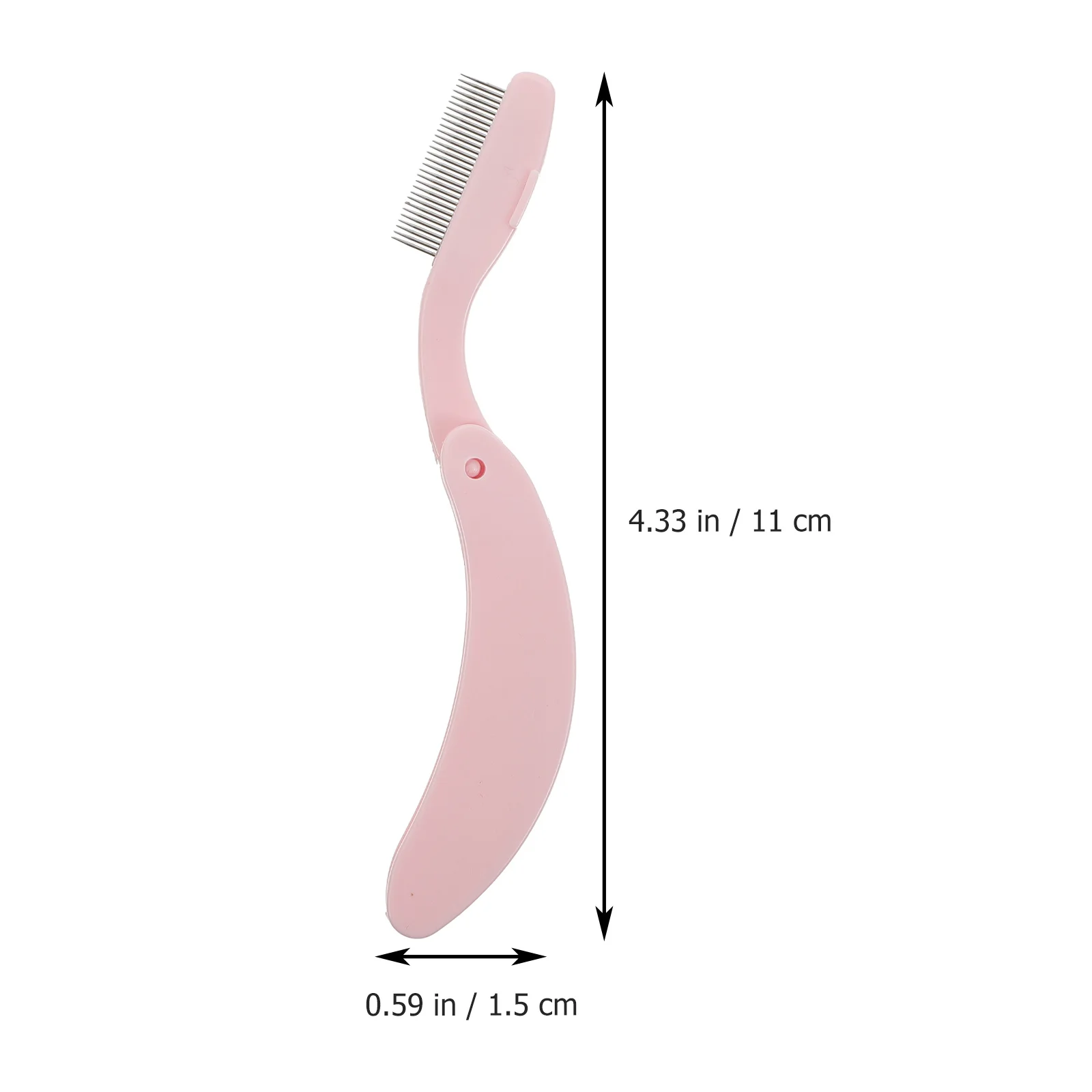 2 szt. Szczoteczka do brwi i rzęs, przenośne profesjonalne narzędzie do makijażu wielofunkcyjne, modelator brwi, do pielęgnacji rzęs
