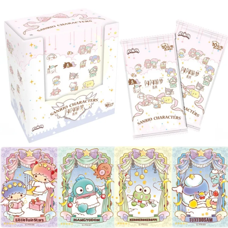 new-genuine-sanrio-characters-card-moedream-dreamland-series-collector's-edition-adorable-anime-collectible-cards-toys-gift‌s