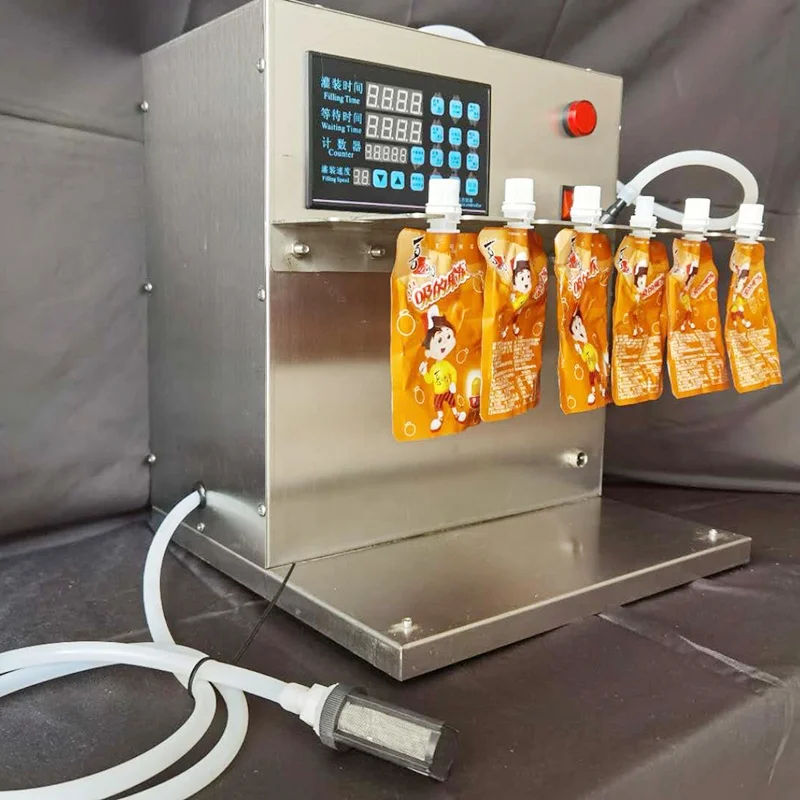 New Model Stand Up Pouch Filling Machine/Spout Filler/ Pouch Packing Capping Machine