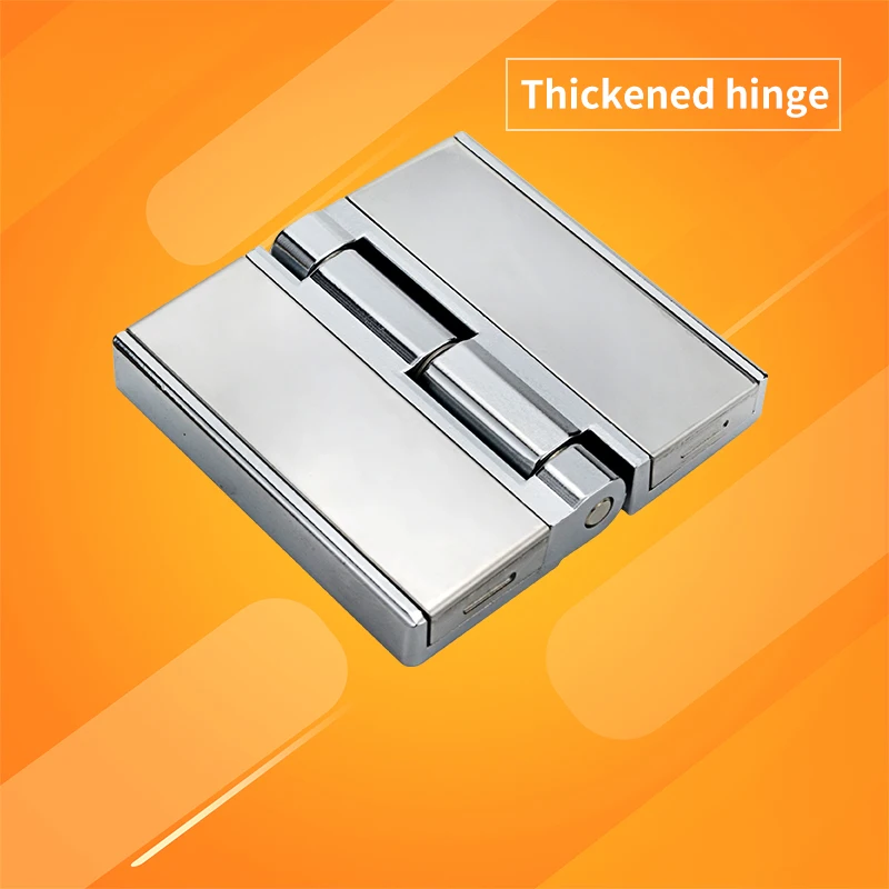 

Stainless Steel Cover Plate Thickened Hinge Motor Case Gas Holder Switchgear Square Heavy Duty Industrial Hinge