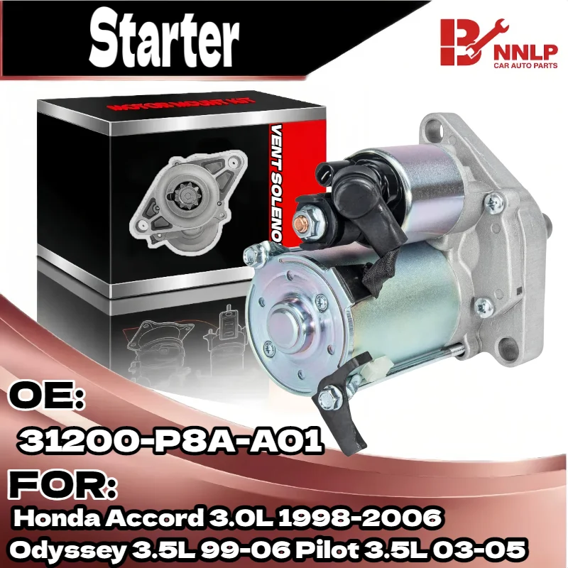 

Для Honda Starter Accord 3.0L 1998-2006 Odyssey 3.5L 99-06 Pilot 3.5L 03-05 31200-P8A-A01
