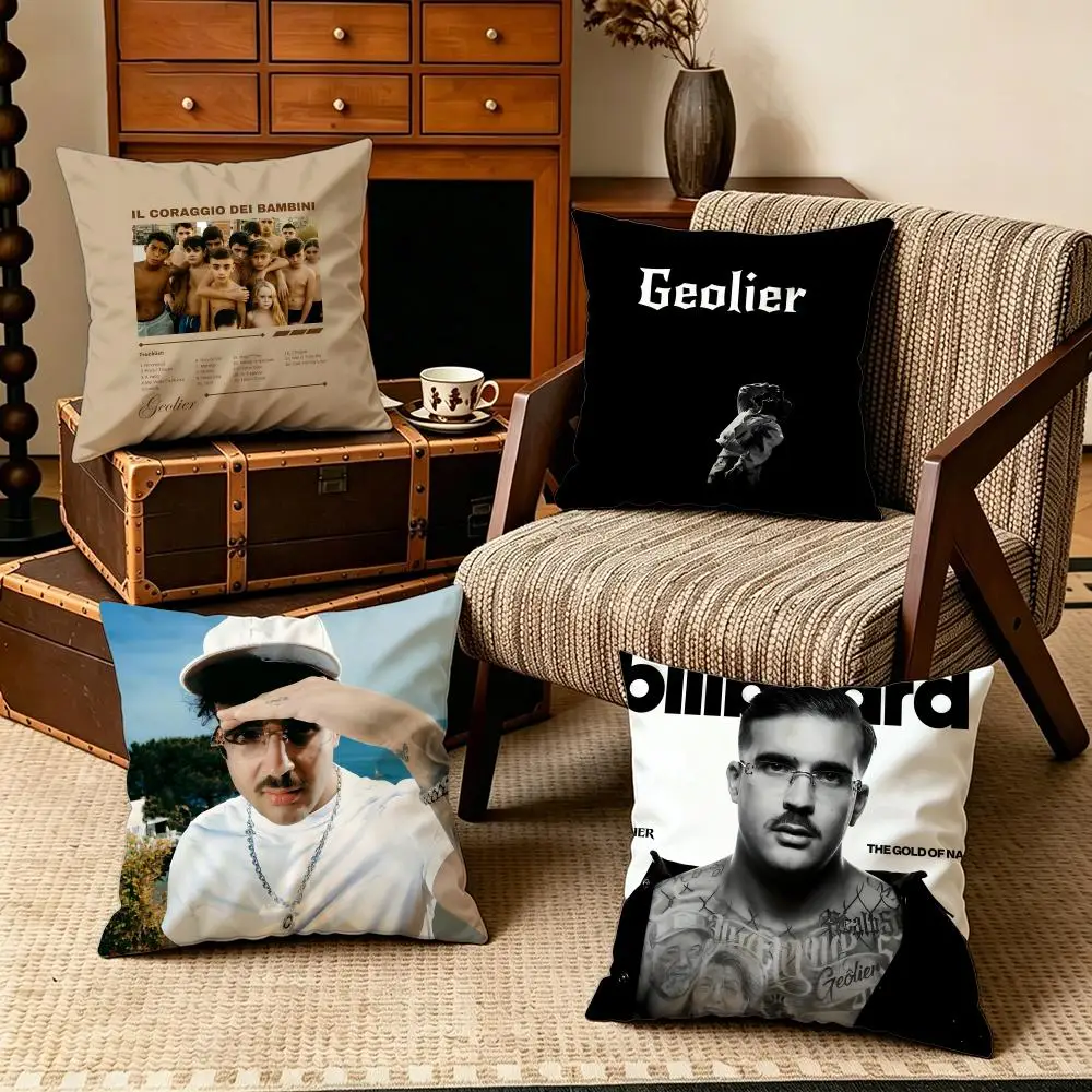 Celebrity-GeolierS Cushion Cover Soft Velvet Cushion Cover Set 4Pcs 50x50 45x45 Zipper Pillowcase for Home Decor