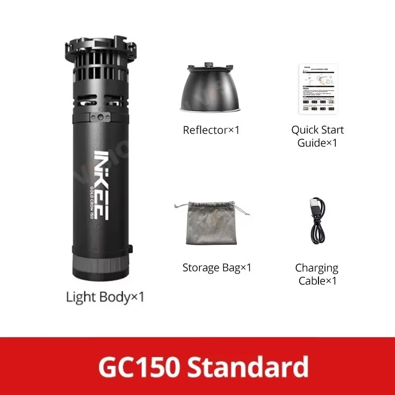 INKEE GC150 2600K-6500K 150W Power Integrated LED Light 9600mAh