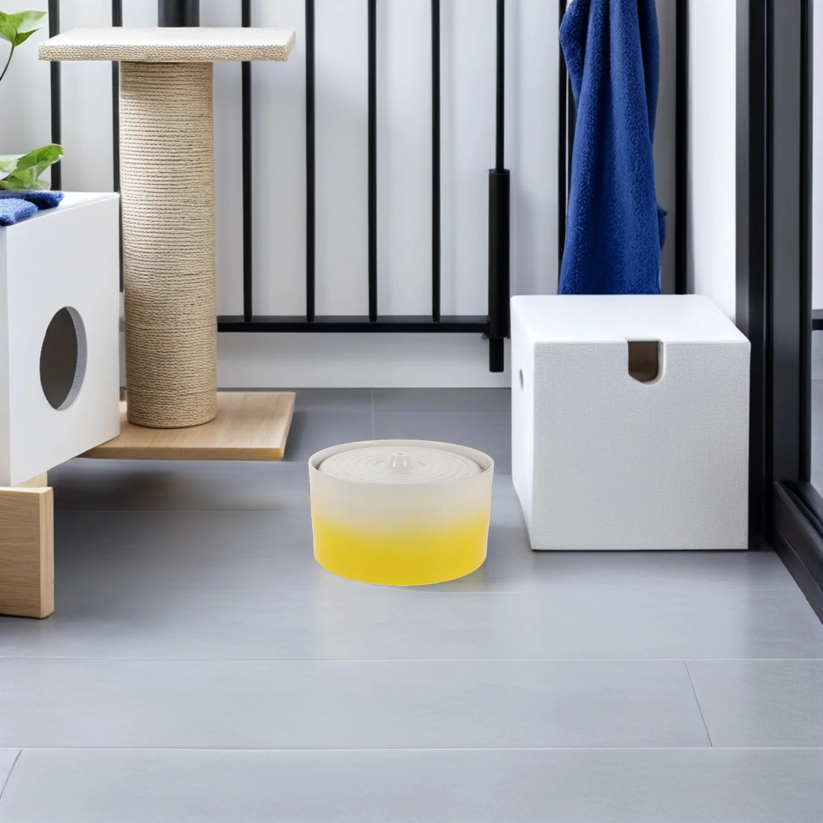 

1300Ml Pet Heated Drinking Fountain Ceramic Cat Water Bowl Quiet Automatic Dispenser For Cats Dogs Large Capacity Indoor Use