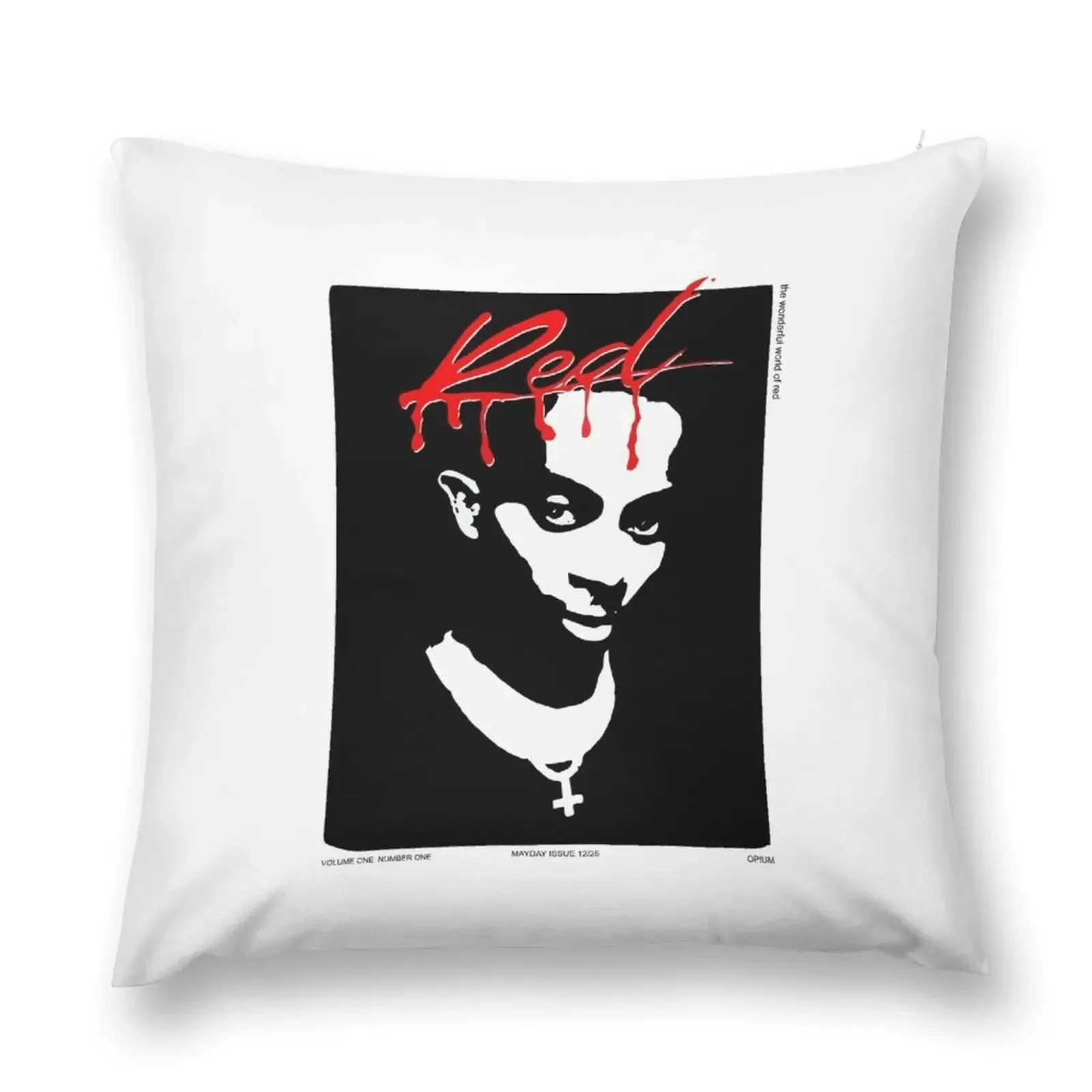 Whole Lotta Red, Carti Throw Pillow Decorative Sofa Cushions Anime christmas pillowcases pillow