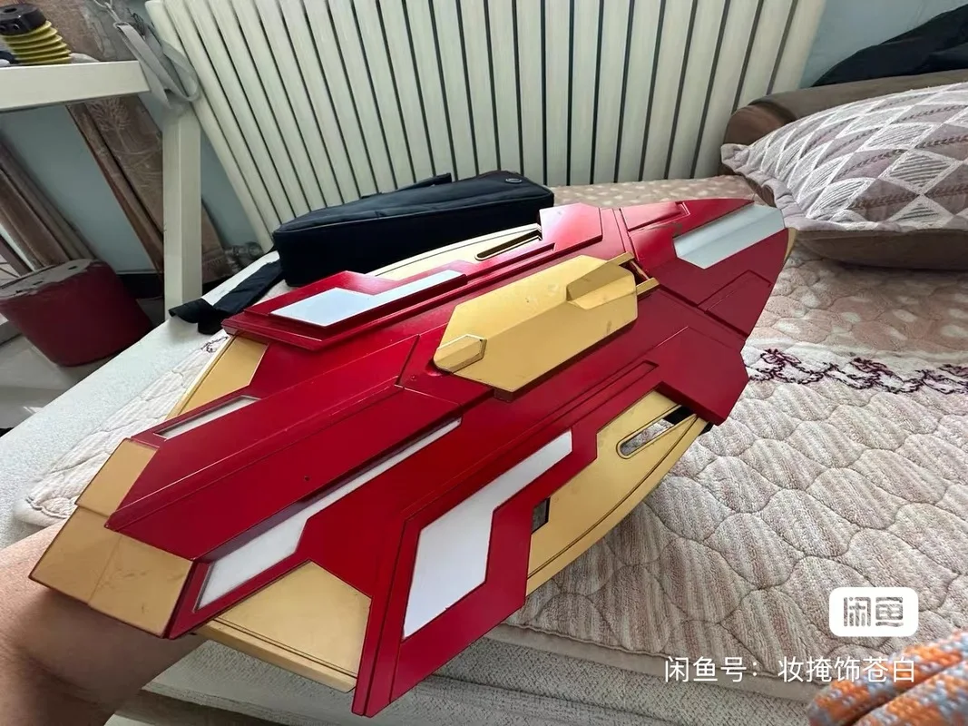 

Marvel Iron Man Shield Gun Can Fire 10,000 Water Cool Birthday Gift Xmas Toys Baby Iron Mantoys Trend Play Toy Model