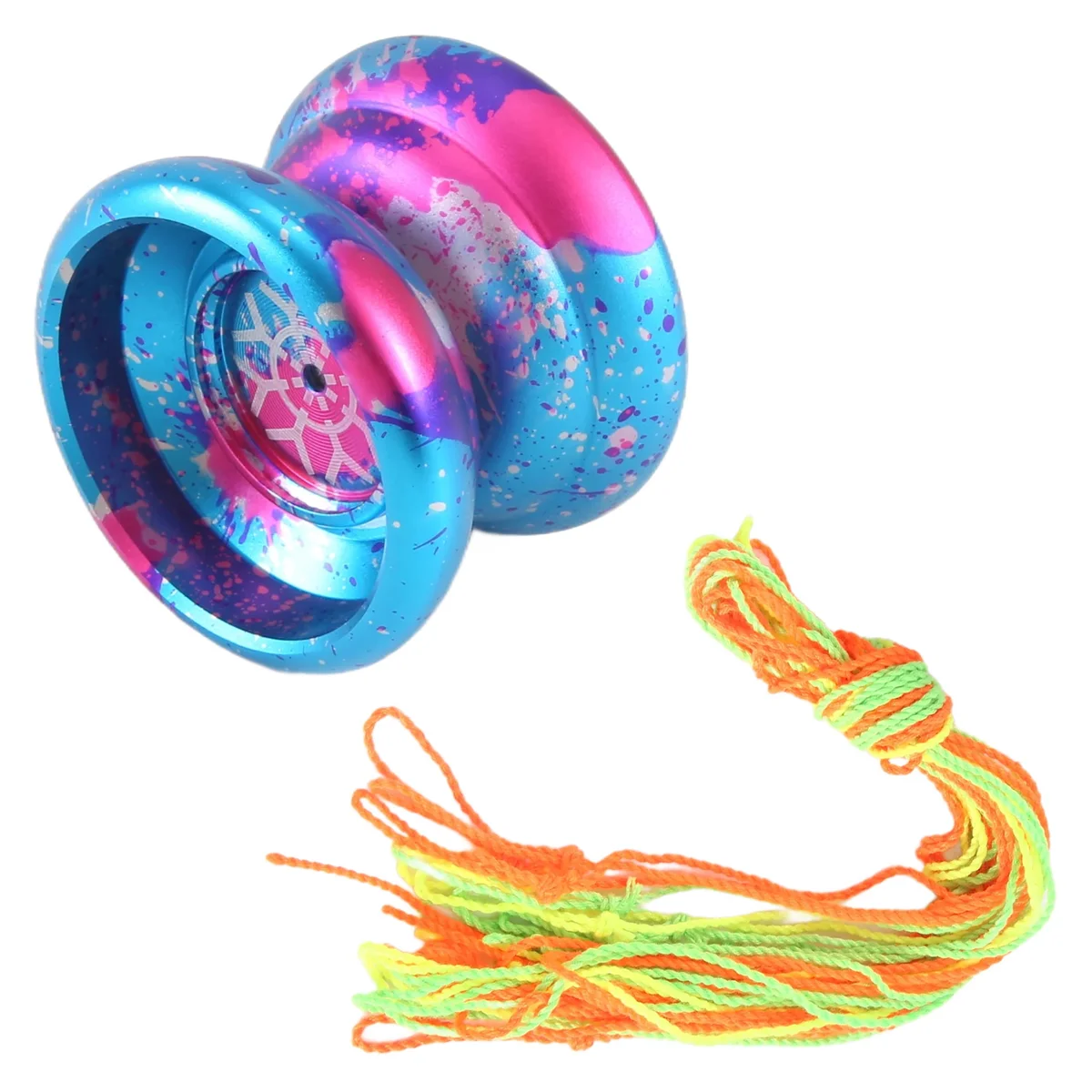 

Unresponsive Yoyo,Professional Yoyo for Kids,Aluminum Beginner Yo-Yos Ball for Yoyos Players with 10 Yo Yo Strings