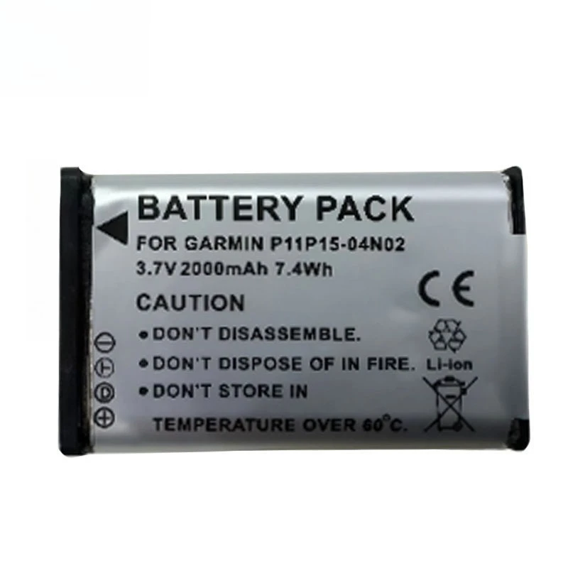 High Quality 361-00053-00 361-00053-04 Battery 3.7V 2000mAh for Garmin Montana 600 610 600T 650 650T for Alpha 100 200 300