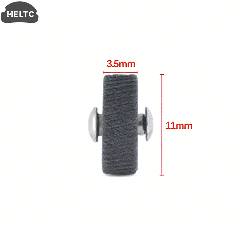 2 set 4 pezzi rivetti cherosene universale argento rimovibile vite dado rivetto set di ruote in acciaio per Zippo riparazione benzina parte fai da te