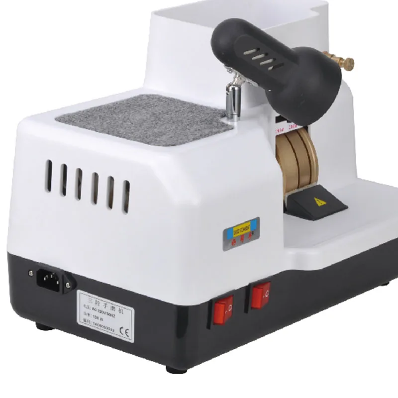 

Hand Grinder Three-wheeled Edger Lens Edger Edger Edger Machine with Light Glasses Processing Equipment