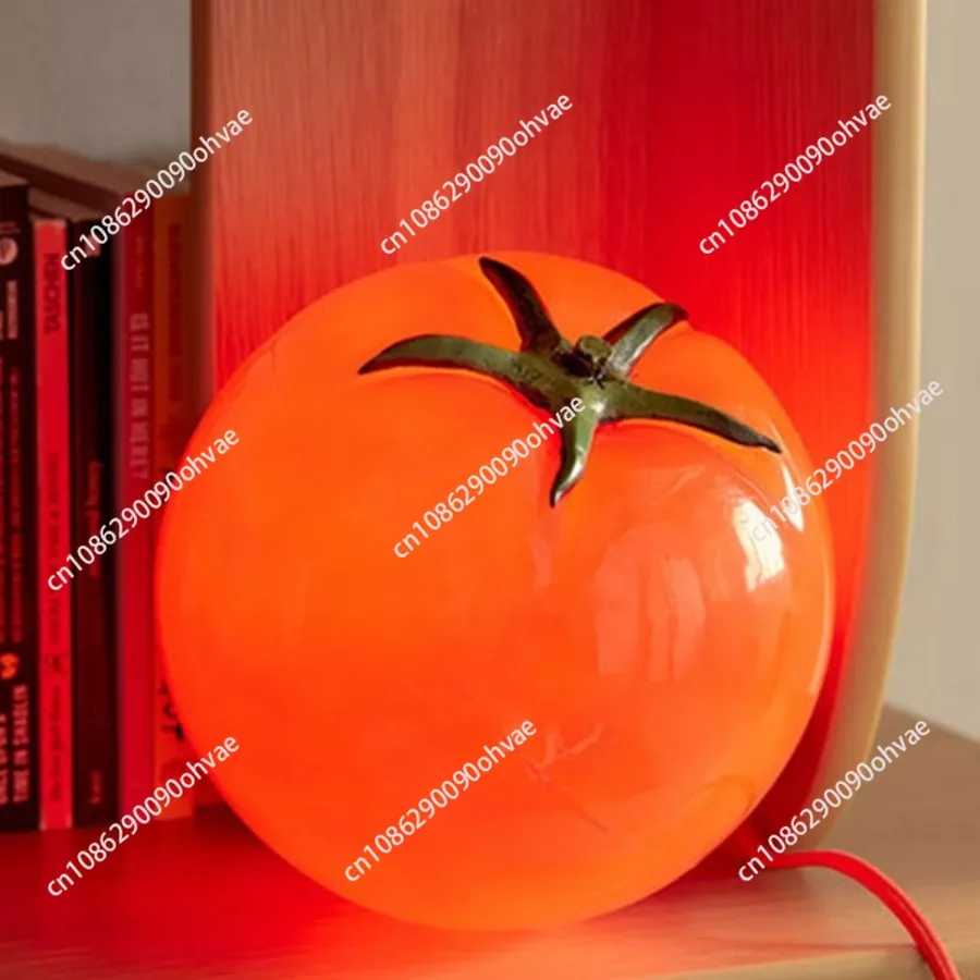 petite-lampe-de-table-decorative-tomate-mur-veilleuse-chambre-chevet-atmosphere-lampe-tomate-lampe-de-table-tomate-ornement