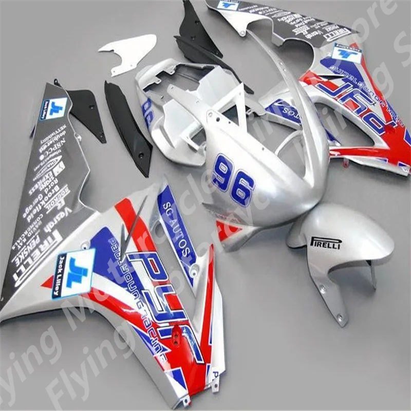 Fairing KIT for Triumph Daytona 675 05 06 07 08 09-12 DAYTONA 675 2005 2008 2012 Injection mold Fairings set silver blue red