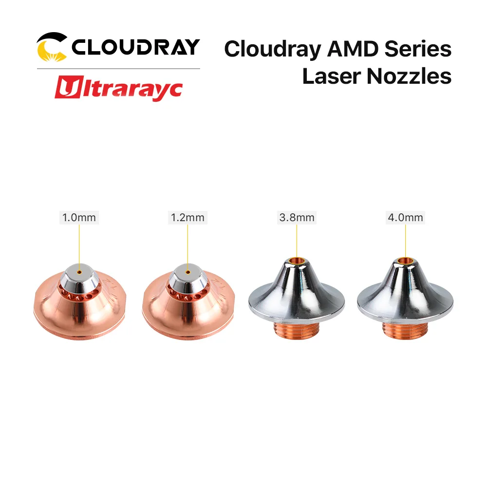 Ultrarayc Amada B dysze do cięcia laserowego do cięcia stali węglowej pojedyncza podwójna chromowana warstwa M12 D25 0-1.5KW