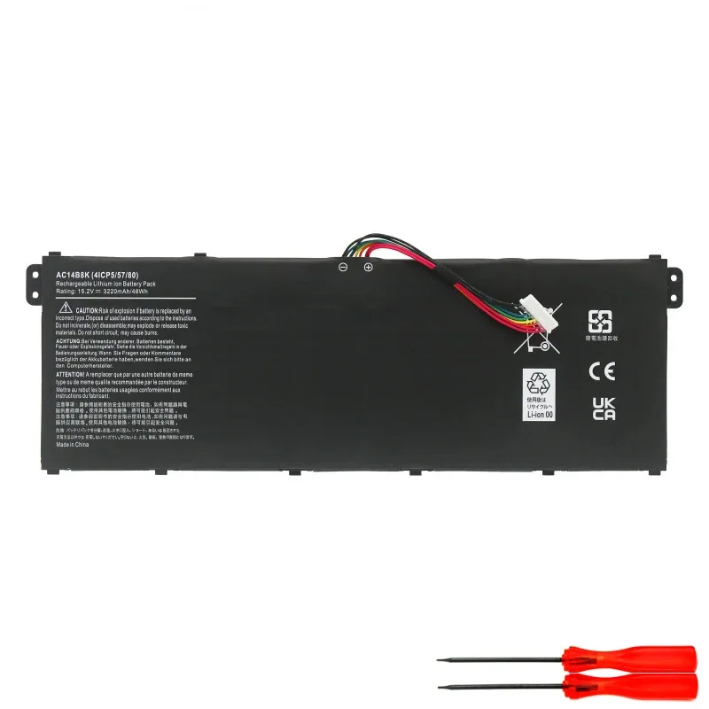 

CO AC14B8K Laptop battery For Acer Snort CB3-111 CB5-311 ES1-511 ES1-512 ES1-520 S1-521 ES1-531ES1-731 E5-771G V3-371 V3-111
