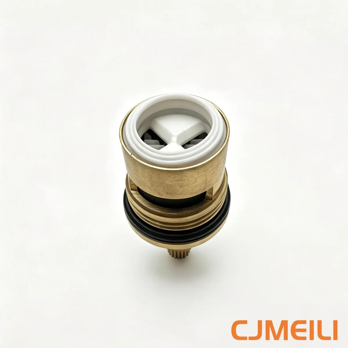 98536000 Brass Valve Cartridge, Shower Faucet Switch Valve Core, Bathroom Mixer Tap Replacement Spare Parts