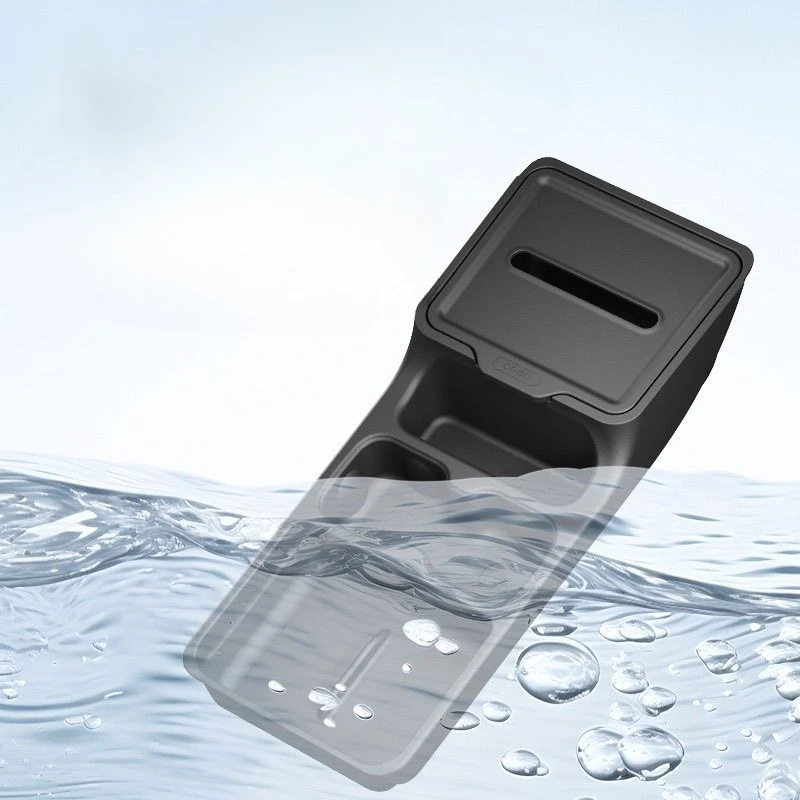For Geely EX2 Proton eMas 5 Geome EV 2025 2026 Under Center Console Storage Box Anti-Slip Custom Fit Car Interior Accessory image 5
