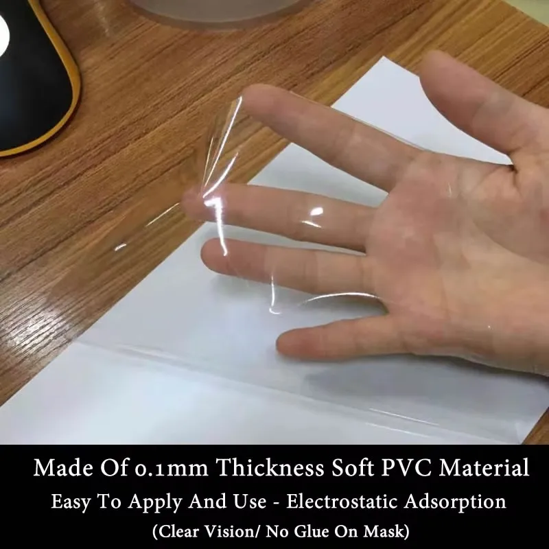 5-10pcs Protective Film For 6800 Mask Gas Or Full Face Mask Respirator Window Screen Protector Sticker For Face Mask Accessories