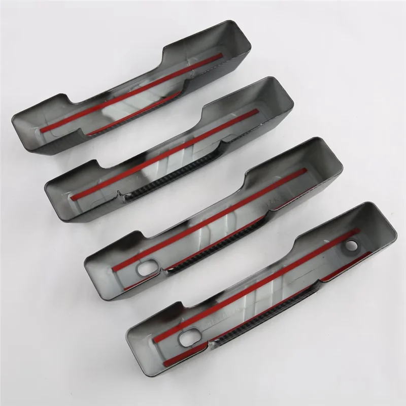 

Накладка на внешнюю дверную ручку автомобиля для Ford Bronco 2023 2024, аксессуары из углеродного волокна с левым рулем