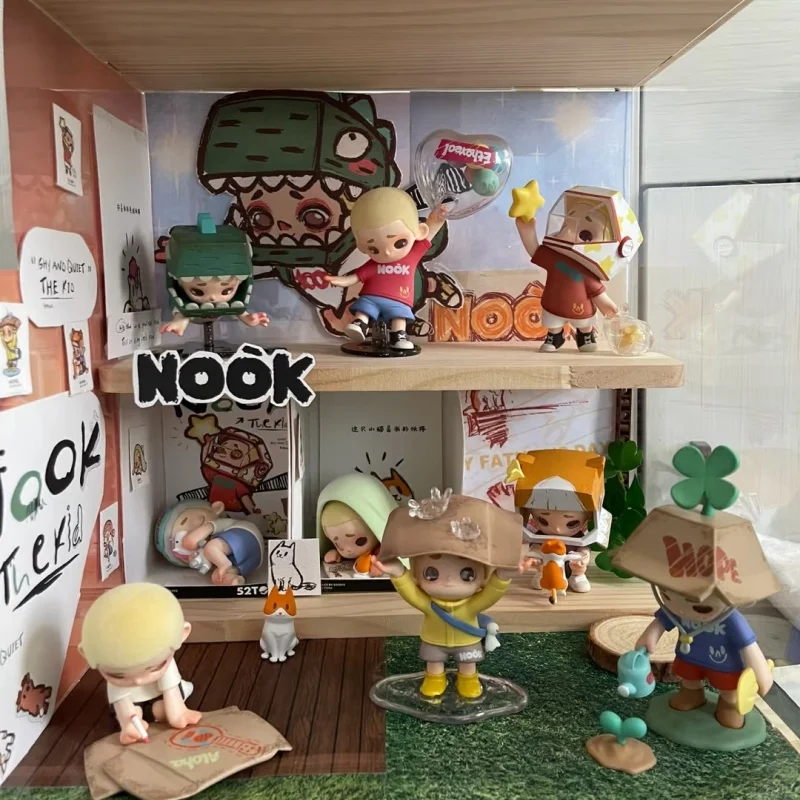 

52Toys NOOK This Kids Series Blind Box Kawaii Desktop Anime Action Figure Decorstion Caixa Caja Model Toys Girls Birthday Gifts