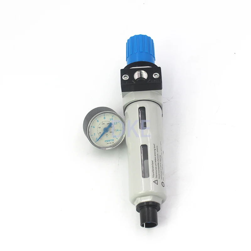 FESTO LFR-1/4-D-MINI Pneumatic Air 40um Filter Pressure Regulator