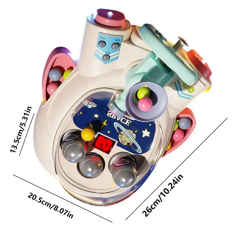 لوحة آلة الكرة والدبابيس على شكل سفينة الفضاء ثلاثية الأبعاد آلة الكرة والدبابيس نموذج ميكانيكي تعلم المفاهيم من خلال اللعب واللعبة العاكسة