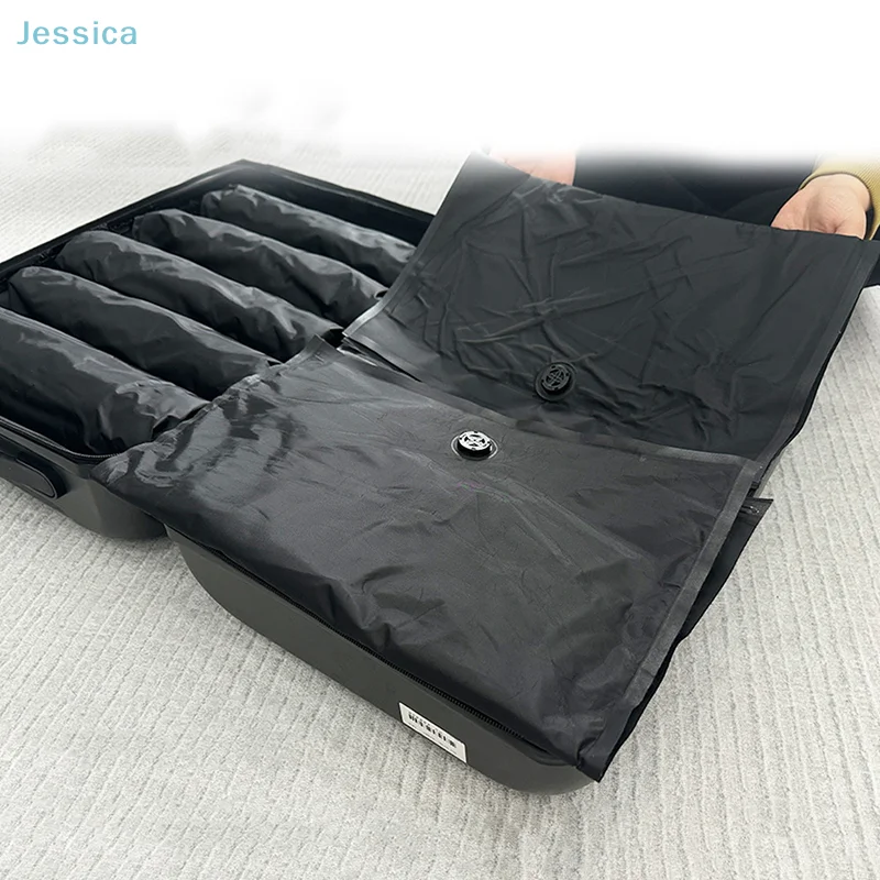 ♥ حقائب مكنسة يدوية للسفر مقاومة للماء حقيبة ضغط فراغية حقيبة تخزين الأمتعة المحمولة موفر للمساحة