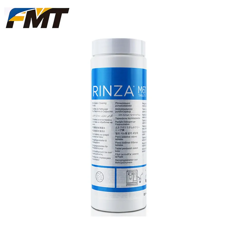 Urnex Rinza M61 - comprimidos de limpeza de reposição para máquinas de café, 1 frasco (120 comprimidos)