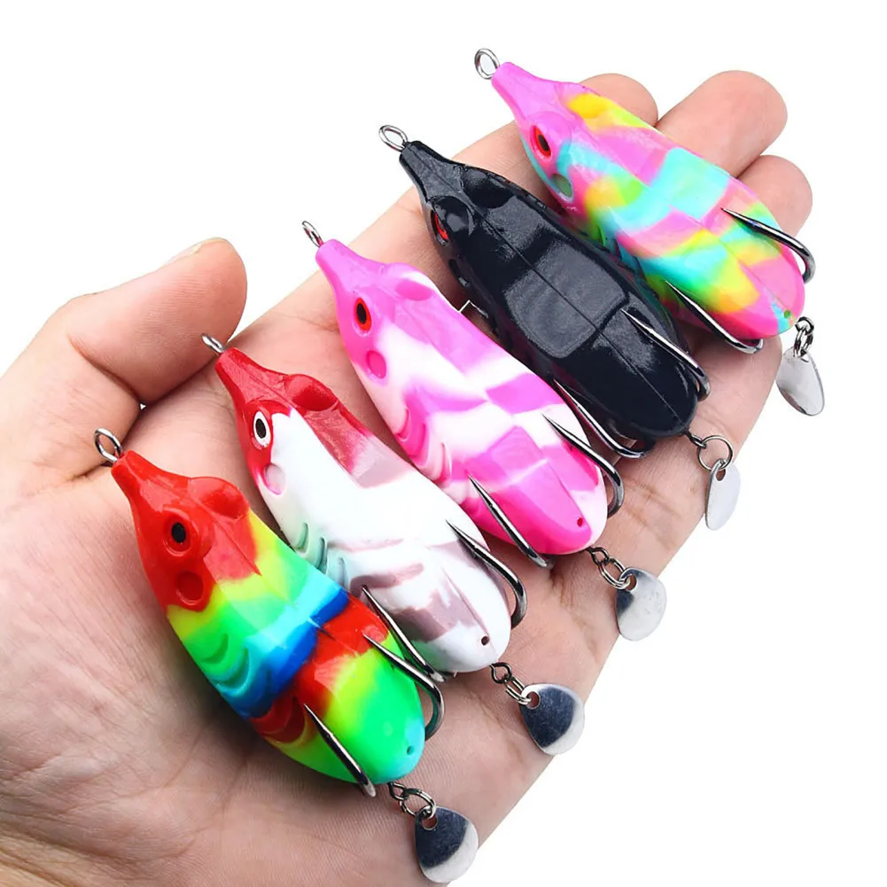 

7cm/12g Artificial Soft Fishing Frogs Lure Bait Lifelike Design Fake Fishing Lure For Saltwater Freshwater Drop shipping Wholesa